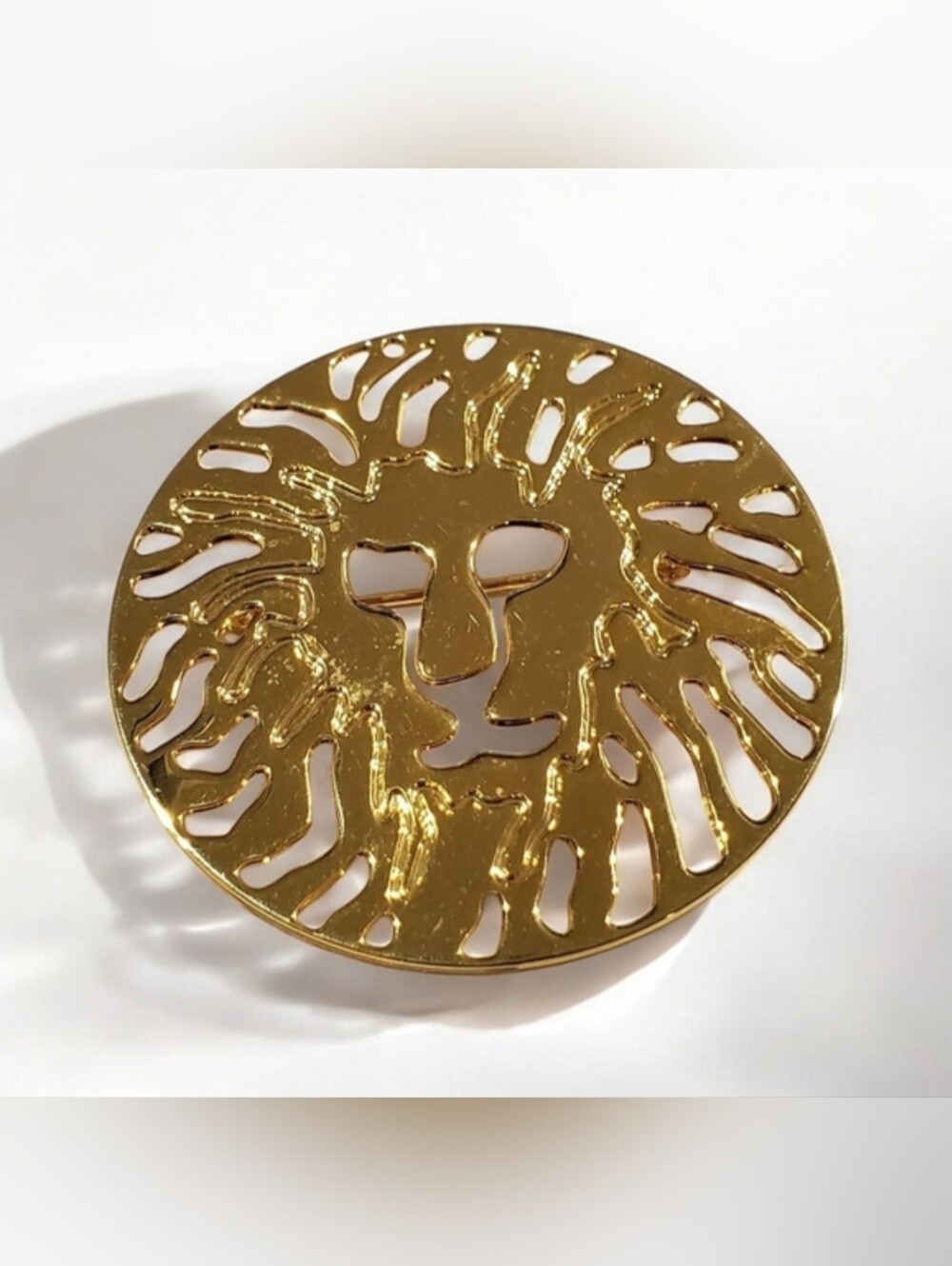 Anne Klein Vintage 1980's Lion Brooch